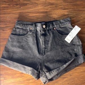 Urban outfitters high rise mom shorts.